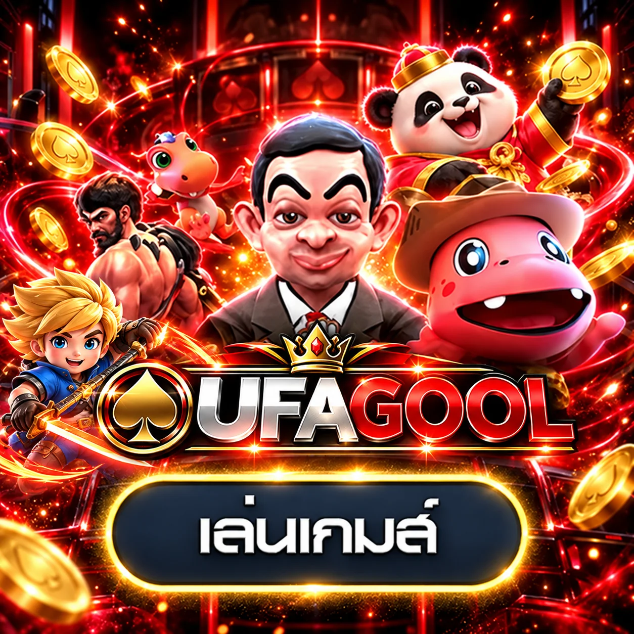 การ์ด UFAGOOL ทดลองเล่นเกม AMB